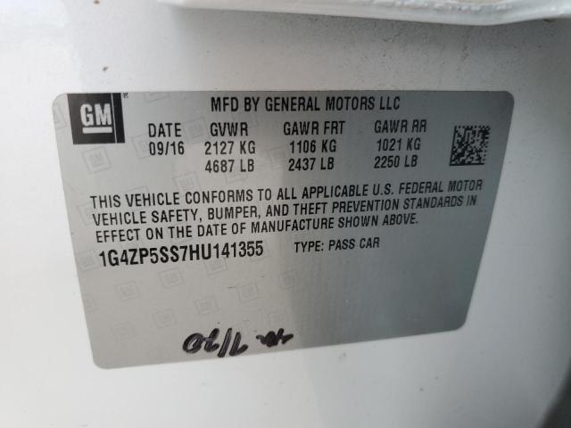 Photo 11 VIN: 1G4ZP5SS7HU141355 - BUICK LACROSSE 