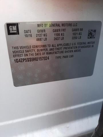 Photo 11 VIN: 1G4ZP5SS9HU157024 - BUICK LACROSSE E 