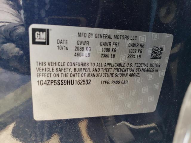 Photo 11 VIN: 1G4ZP5SS9HU162532 - BUICK LACROSSE E 