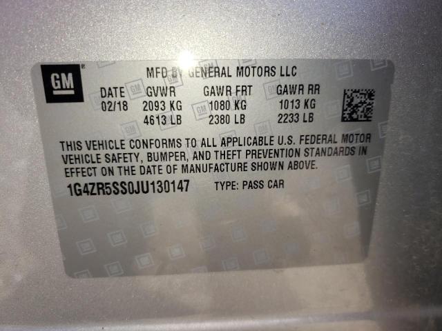 Photo 11 VIN: 1G4ZR5SS0JU130147 - BUICK LACROSSE P 