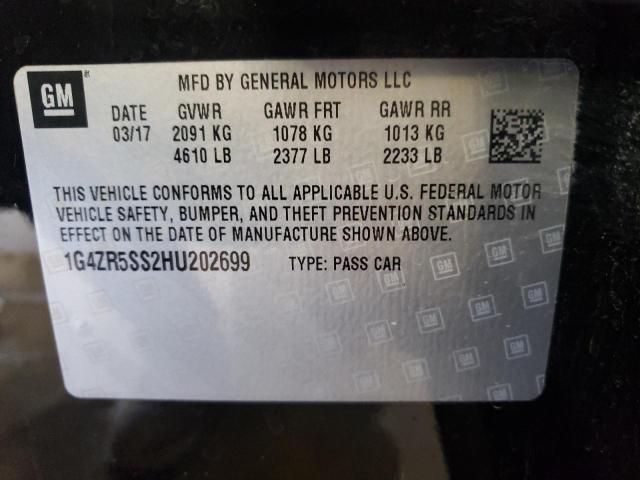 Photo 12 VIN: 1G4ZR5SS2HU202699 - BUICK LACROSSE P 