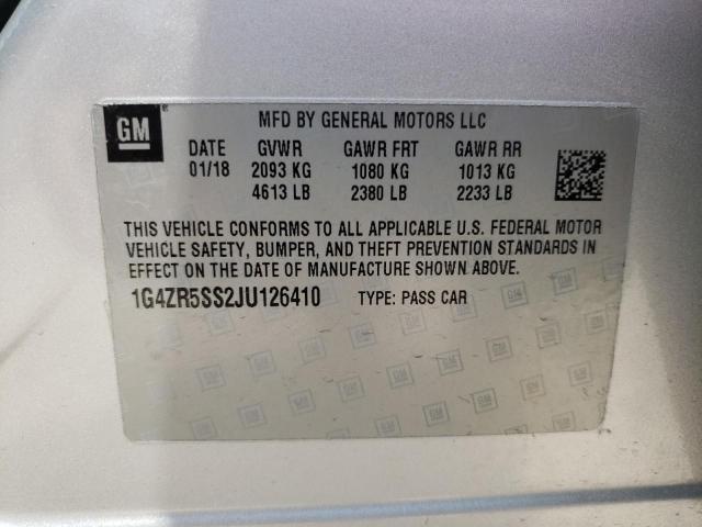 Photo 9 VIN: 1G4ZR5SS2JU126410 - BUICK LACROSSE P 