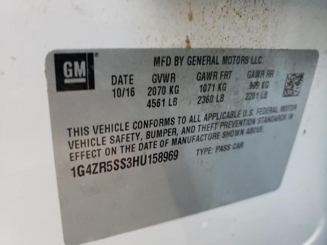 Photo 9 VIN: 1G4ZR5SS3HU158969 - BUICK LACROSSE P 