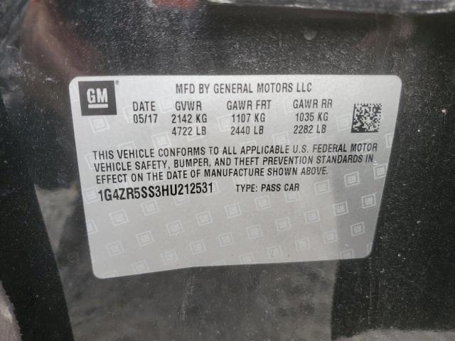 Photo 11 VIN: 1G4ZR5SS3HU212531 - BUICK LACROSSE P 