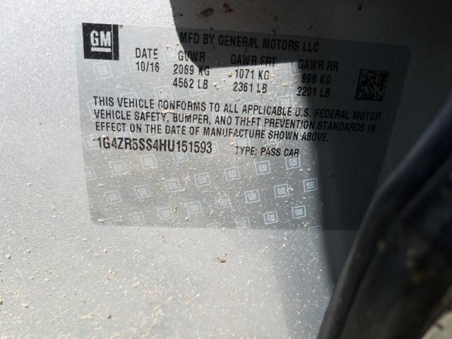 Photo 9 VIN: 1G4ZR5SS4HU151593 - BUICK LACROSSE P 