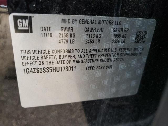 Photo 9 VIN: 1G4ZS5SS5HU173011 - BUICK LACROSSE P 