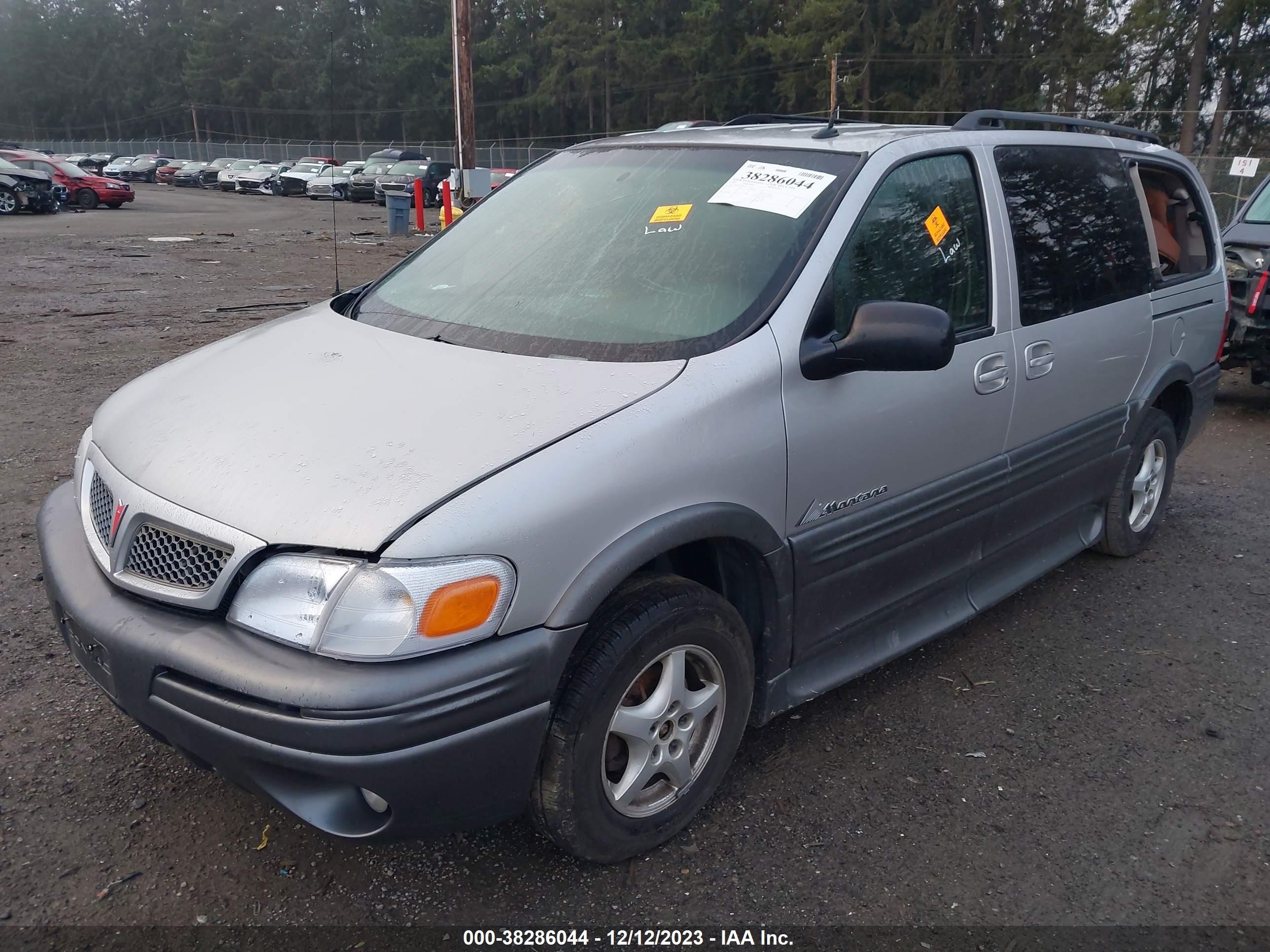 Photo 1 VIN: 1G5DV13E65D145454 - PONTIAC MONTANA 