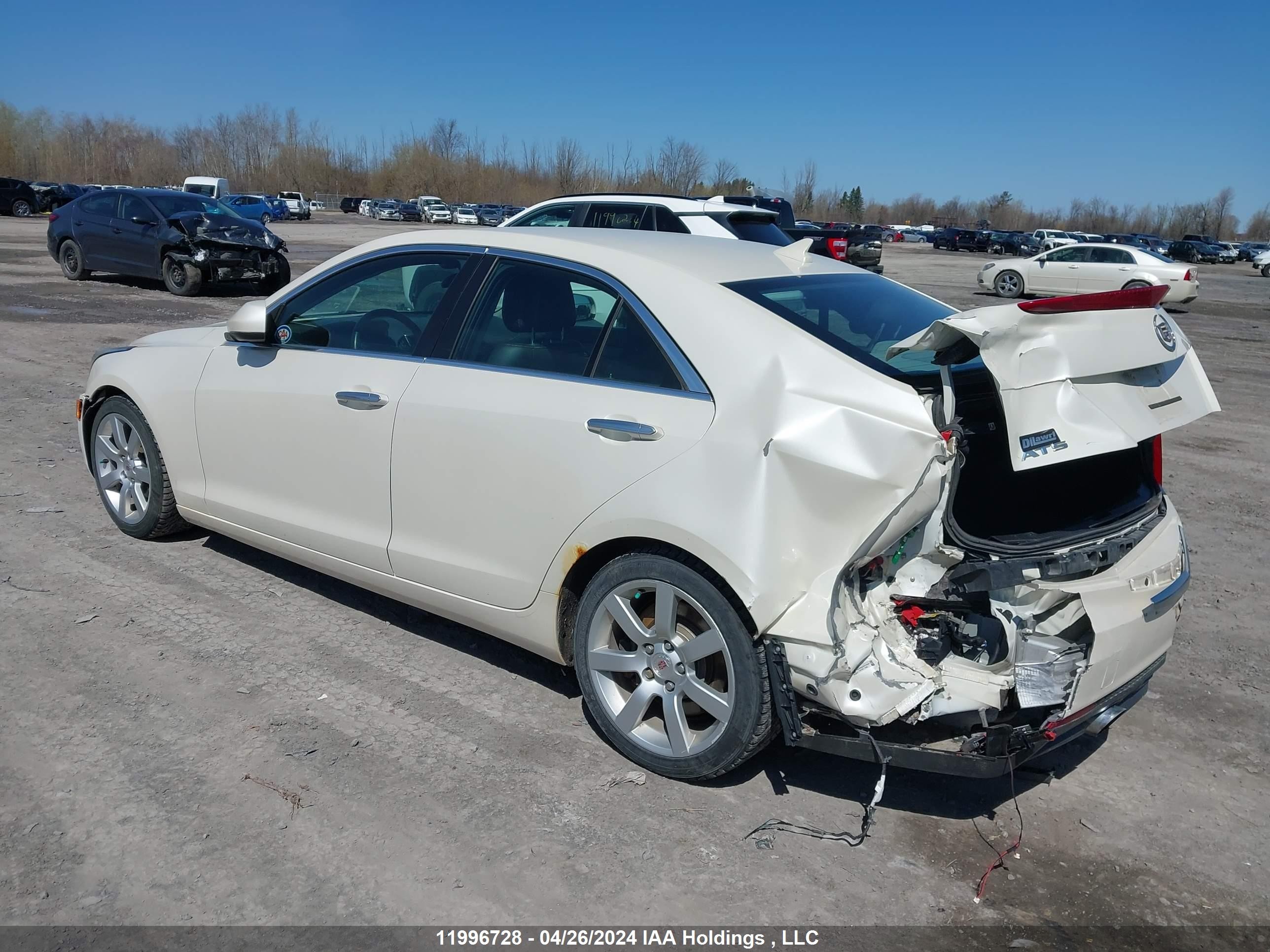 Photo 2 VIN: 1G6AA5RA4D0145898 - CADILLAC ATS 