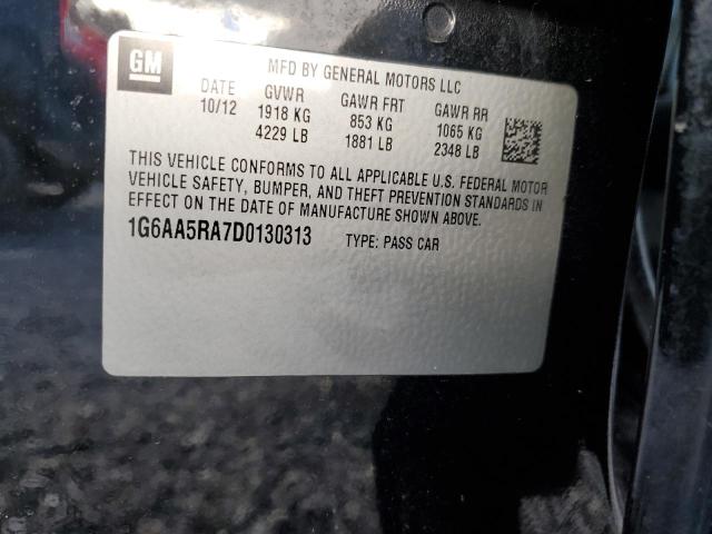 Photo 12 VIN: 1G6AA5RA7D0130313 - CADILLAC ATS 