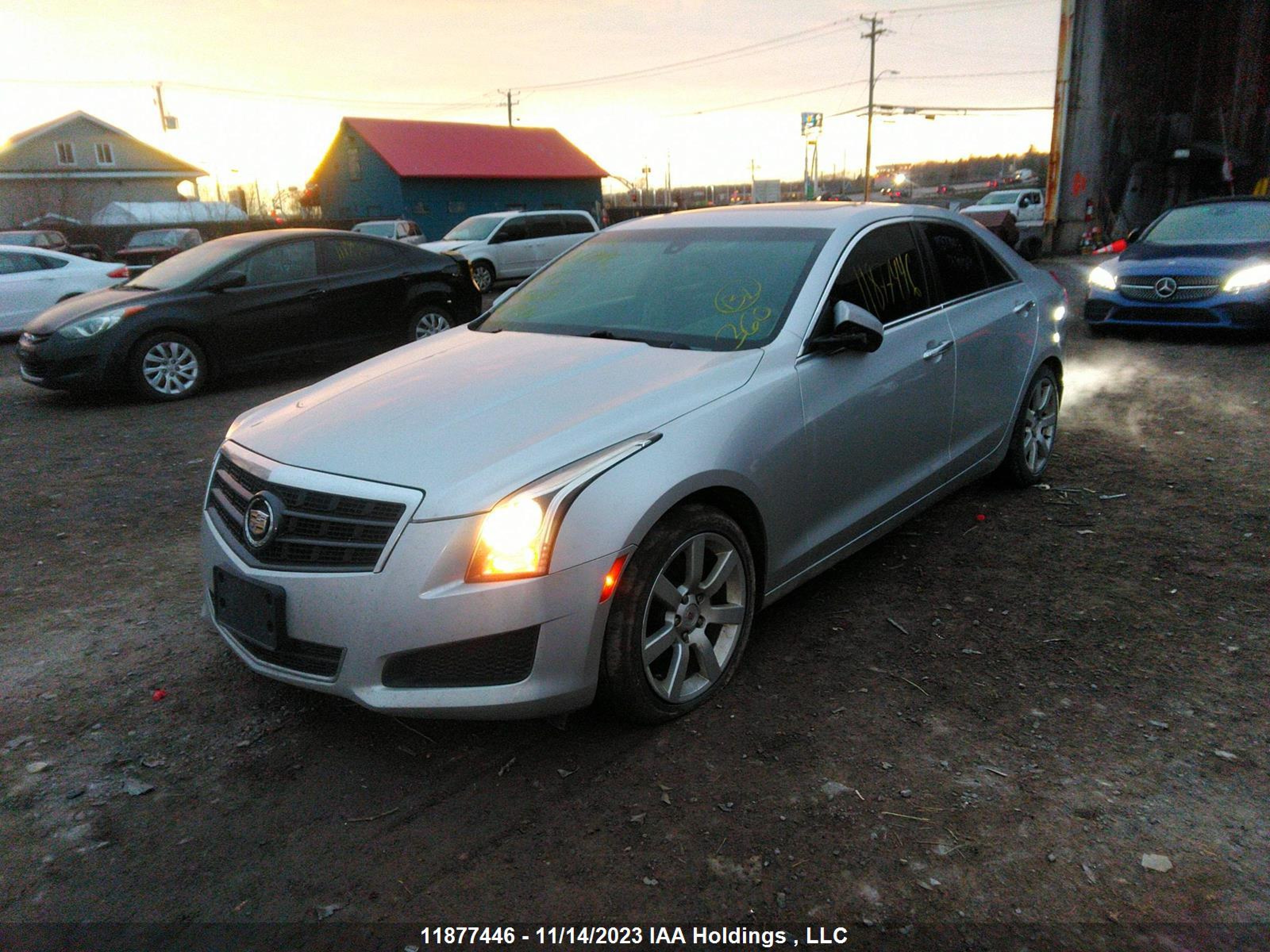 Photo 1 VIN: 1G6AA5RA9E0106015 - CADILLAC ATS 