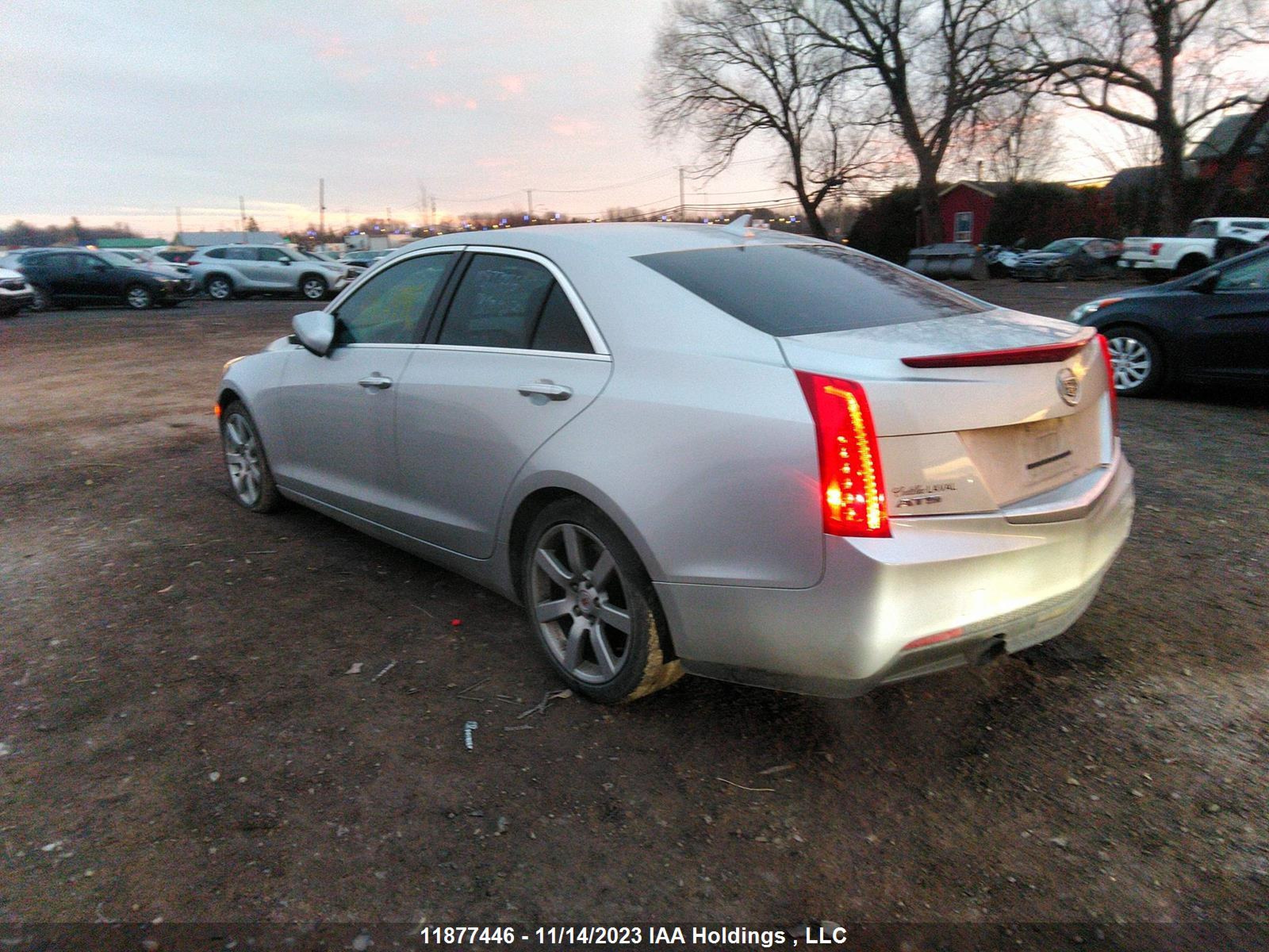 Photo 2 VIN: 1G6AA5RA9E0106015 - CADILLAC ATS 