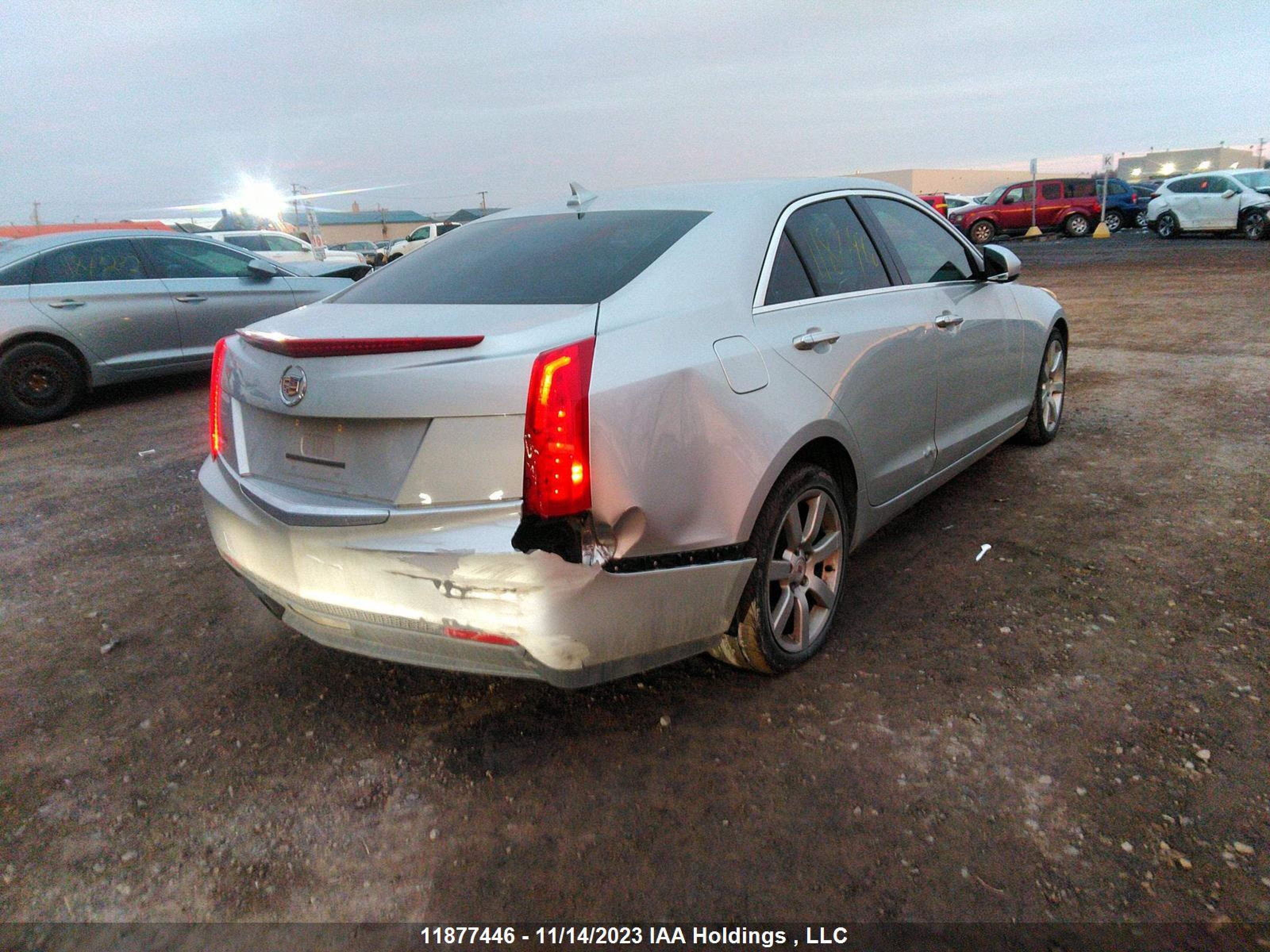 Photo 3 VIN: 1G6AA5RA9E0106015 - CADILLAC ATS 