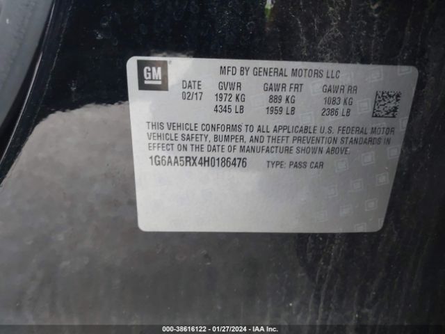 Photo 8 VIN: 1G6AA5RX4H0186476 - CADILLAC ATS 