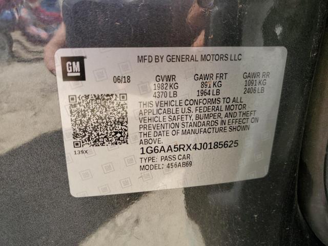 Photo 11 VIN: 1G6AA5RX4J0185625 - CADILLAC ATS 