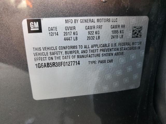 Photo 11 VIN: 1G6AB5R38F0127714 - CADILLAC ATS 