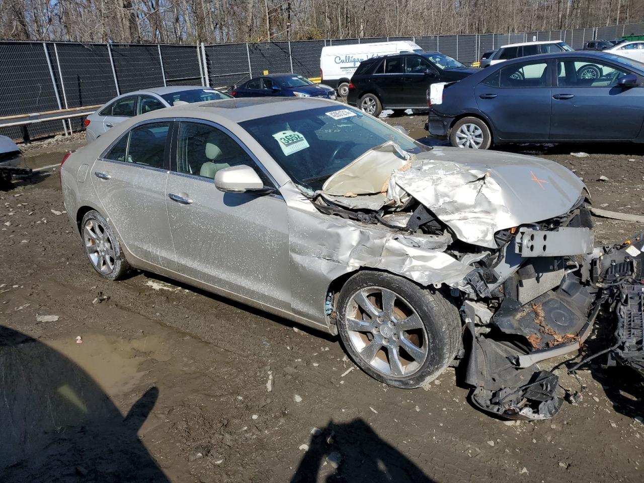 Photo 3 VIN: 1G6AB5RX0F0129928 - CADILLAC ATS 