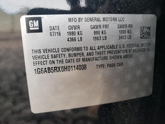 Photo 11 VIN: 1G6AB5RX0H0114008 - CADILLAC ATS 