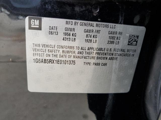 Photo 12 VIN: 1G6AB5RX1E0101375 - CADILLAC ATS LUXURY 