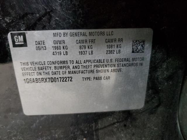 Photo 11 VIN: 1G6AB5RX7D0172272 - CADILLAC ATS 