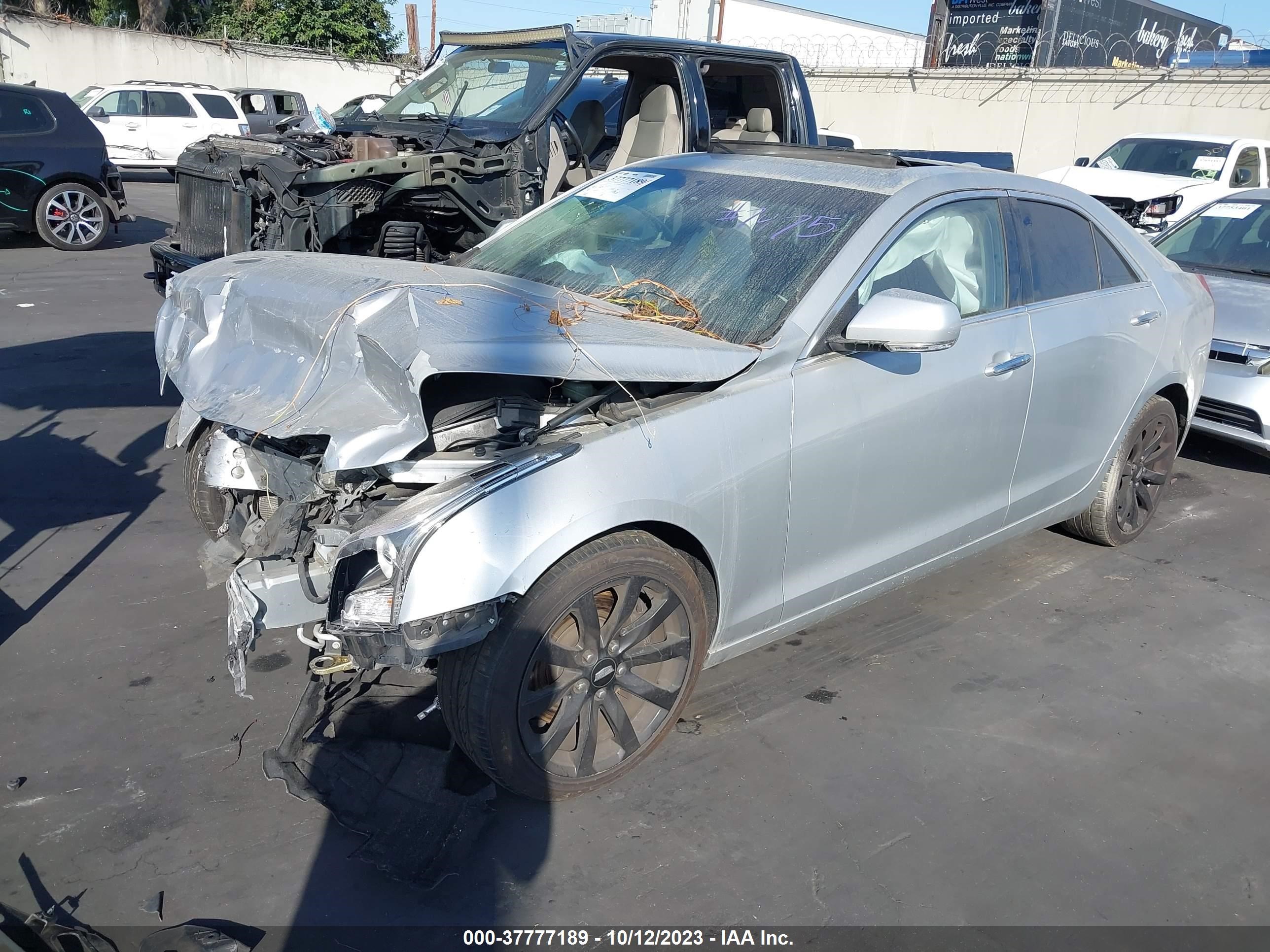 Photo 1 VIN: 1G6AB5RX7J0157475 - CADILLAC ATS 