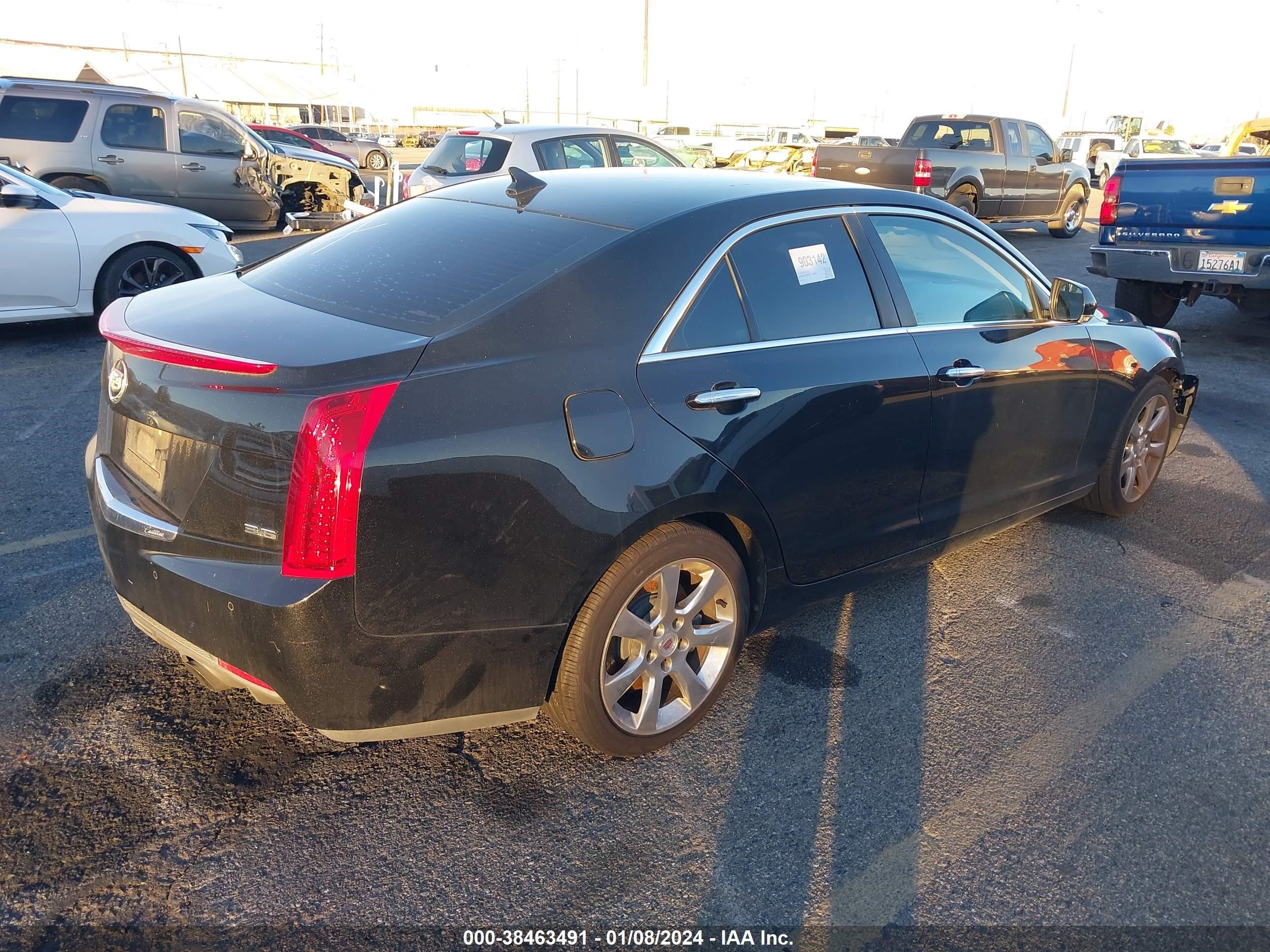 Photo 3 VIN: 1G6AB5S39D0126787 - CADILLAC ATS 