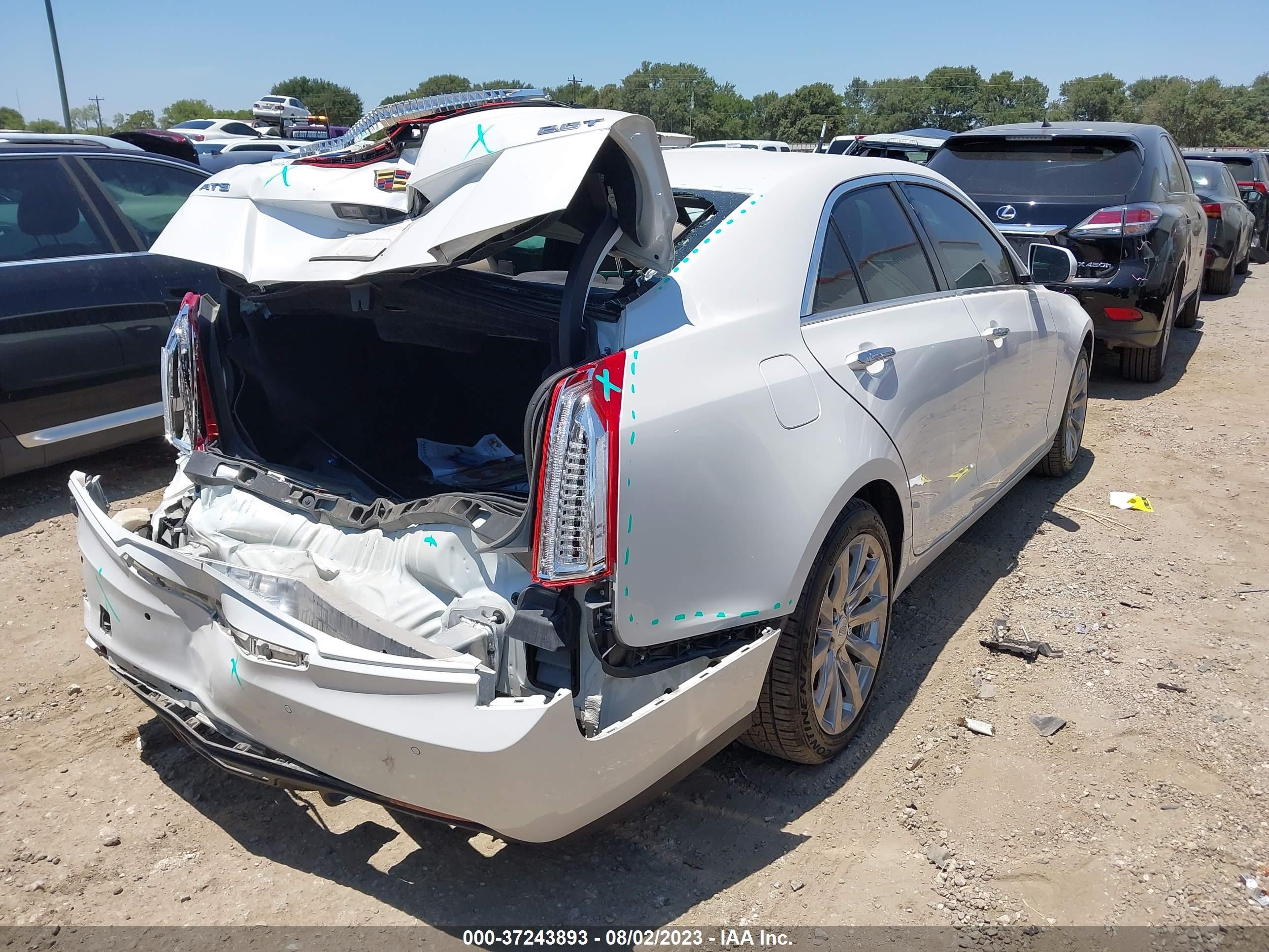 Photo 3 VIN: 1G6AB5SX2J0133711 - CADILLAC ATS 