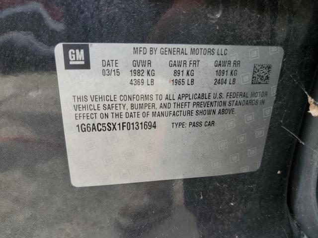 Photo 11 VIN: 1G6AC5SX1F0131694 - CADILLAC ATS PERFOR 