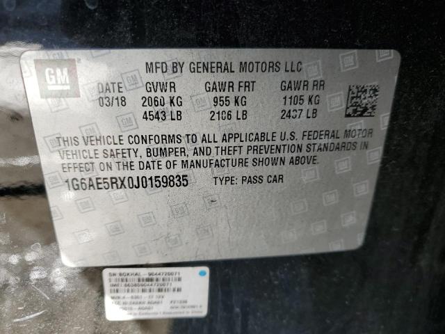 Photo 11 VIN: 1G6AE5RX0J0159835 - CADILLAC ATS 