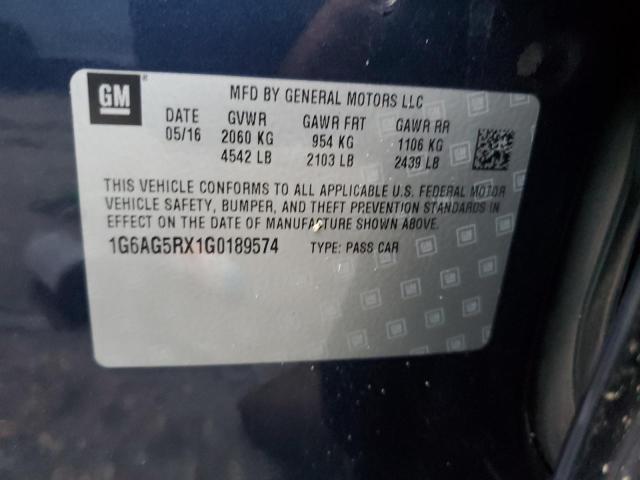 Photo 11 VIN: 1G6AG5RX1G0189574 - CADILLAC ATS 