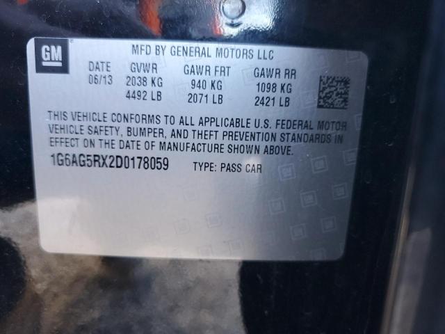 Photo 12 VIN: 1G6AG5RX2D0178059 - CADILLAC ATS 