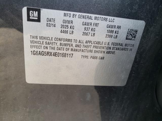 Photo 9 VIN: 1G6AG5RX4E0168117 - CADILLAC ATS 