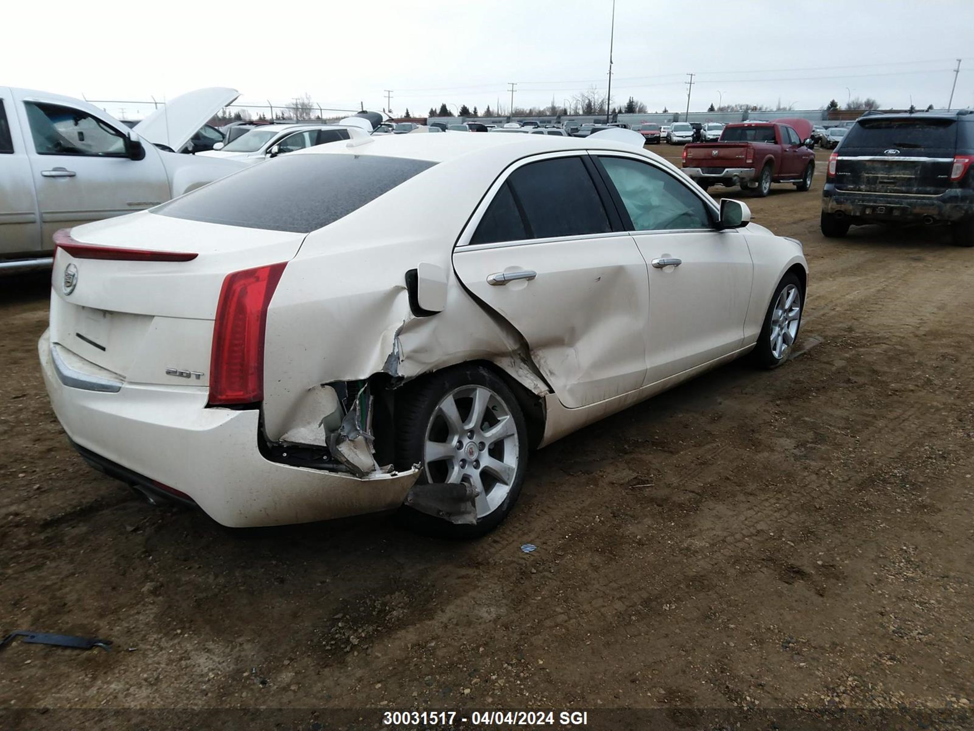 Photo 3 VIN: 1G6AG5RX6E0186117 - CADILLAC ATS 