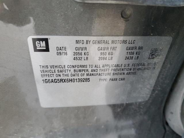 Photo 11 VIN: 1G6AG5RX6H0139285 - CADILLAC ATS 