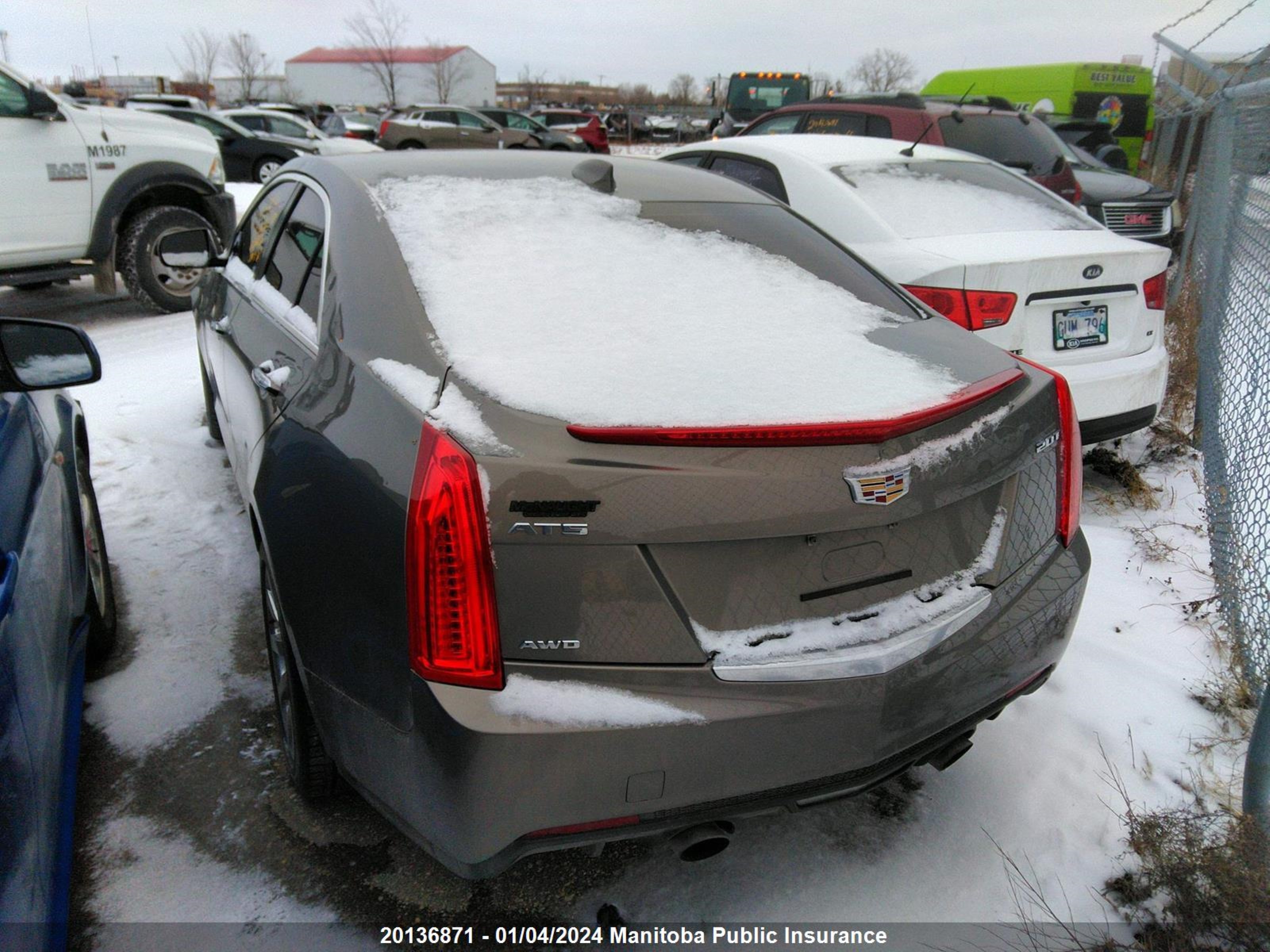 Photo 2 VIN: 1G6AG5RX6H0206273 - CADILLAC ATS 