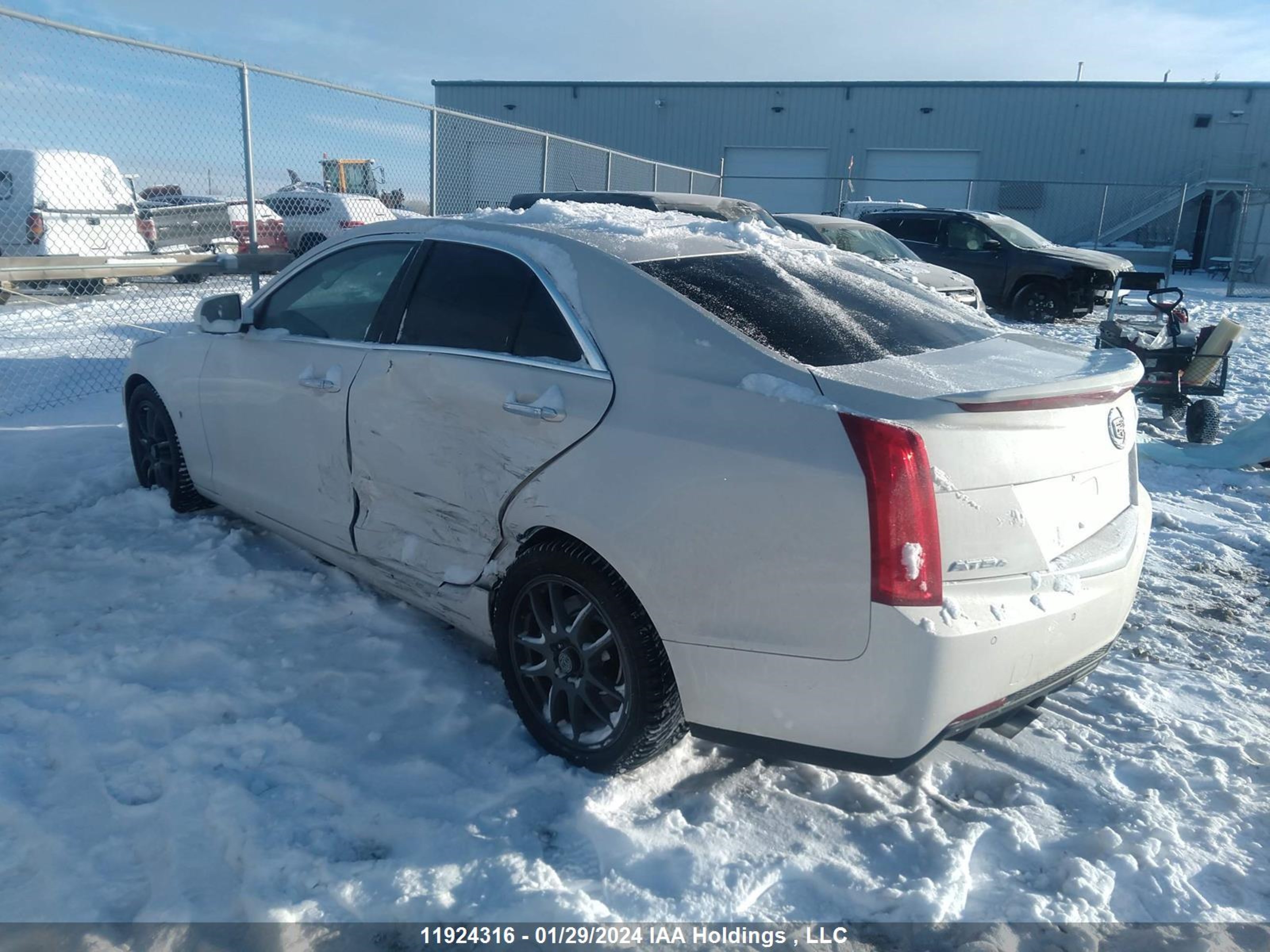 Photo 2 VIN: 1G6AH5R31E0173785 - CADILLAC ATS 