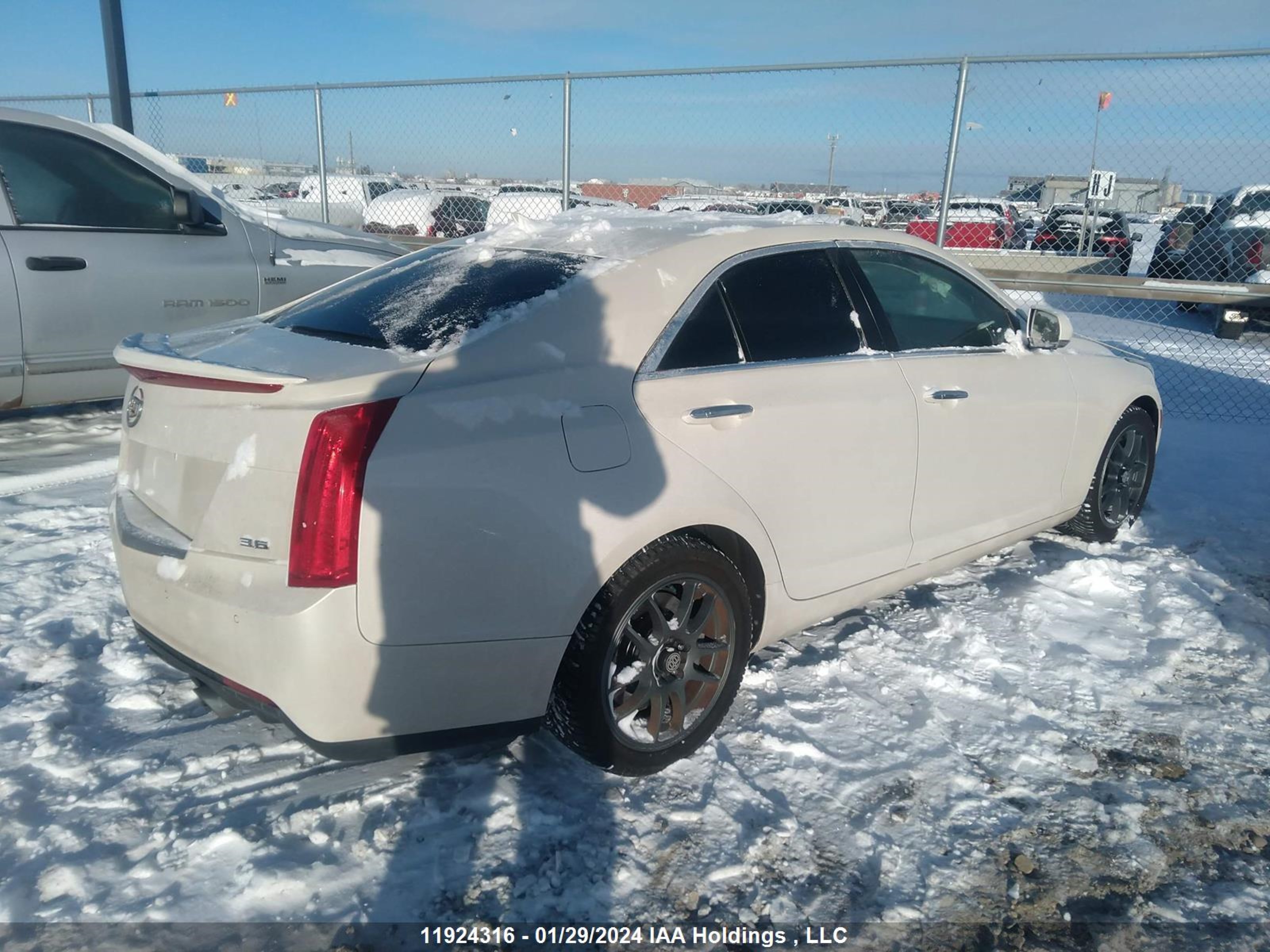 Photo 3 VIN: 1G6AH5R31E0173785 - CADILLAC ATS 