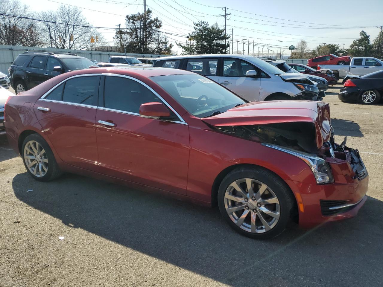 Photo 3 VIN: 1G6AH5RX0H0182761 - CADILLAC ATS 