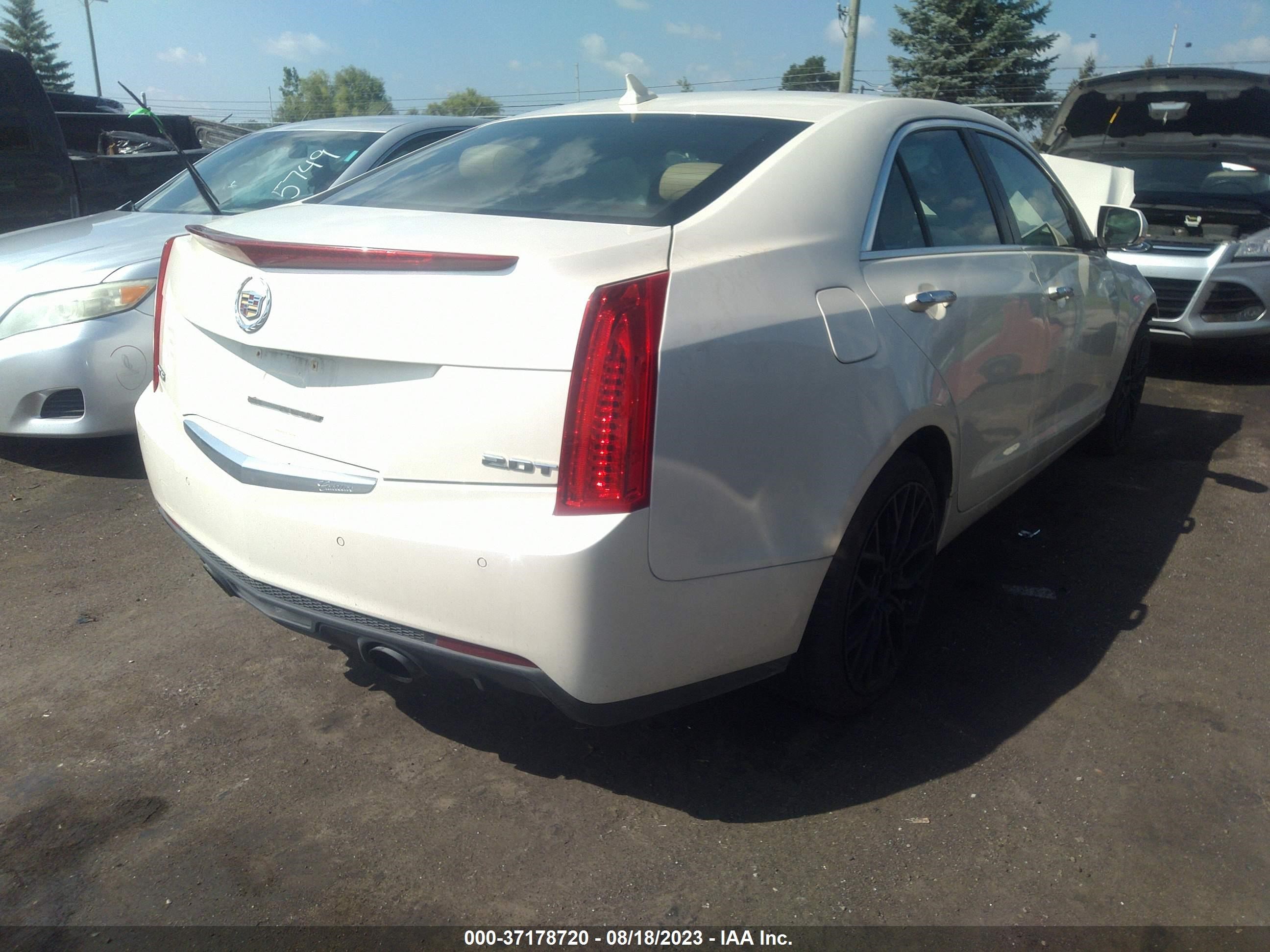 Photo 3 VIN: 1G6AH5RX7D0159326 - CADILLAC ATS 