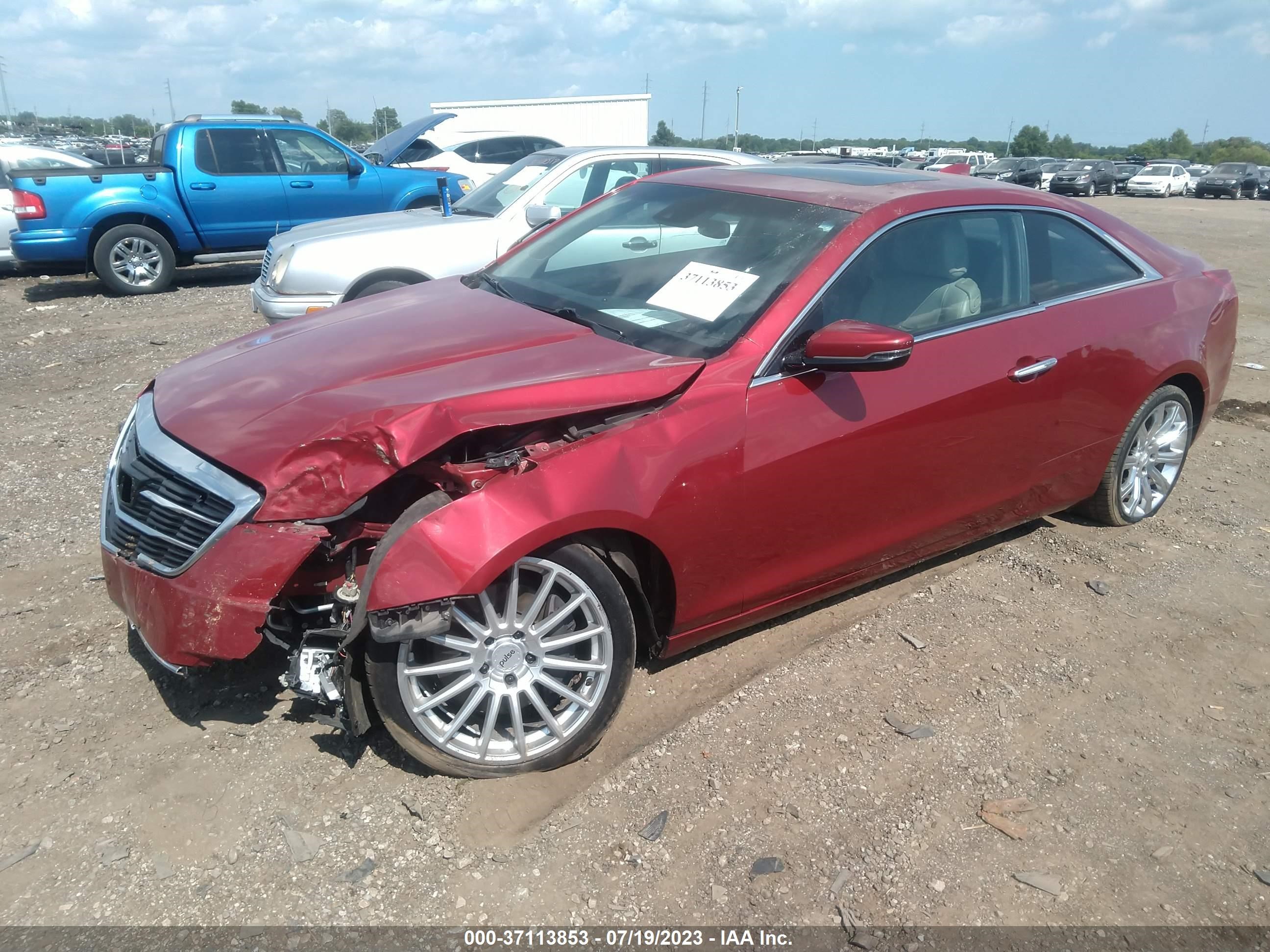 Photo 1 VIN: 1G6AJ1RX1F0137029 - CADILLAC ATS 