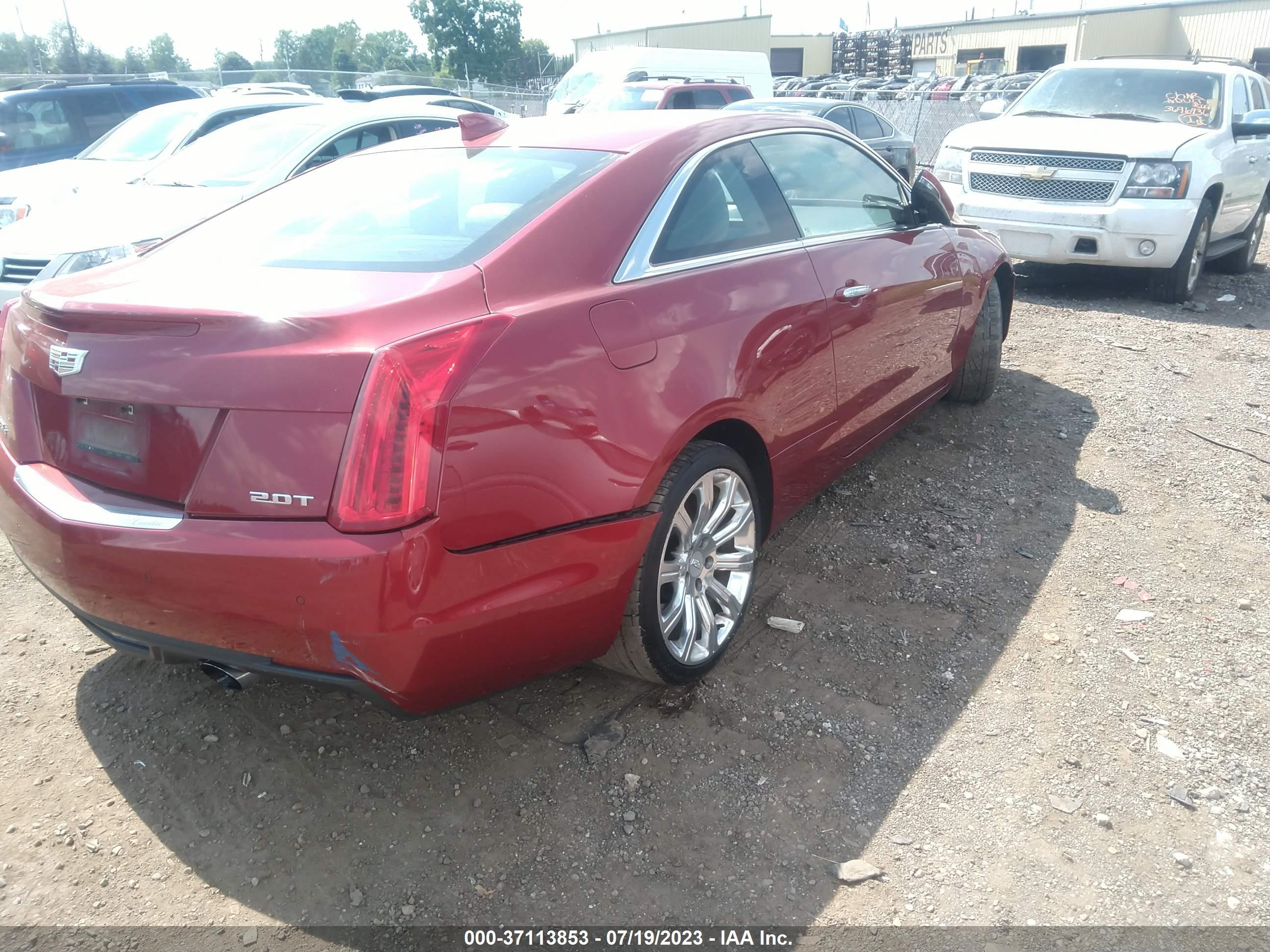 Photo 3 VIN: 1G6AJ1RX1F0137029 - CADILLAC ATS 