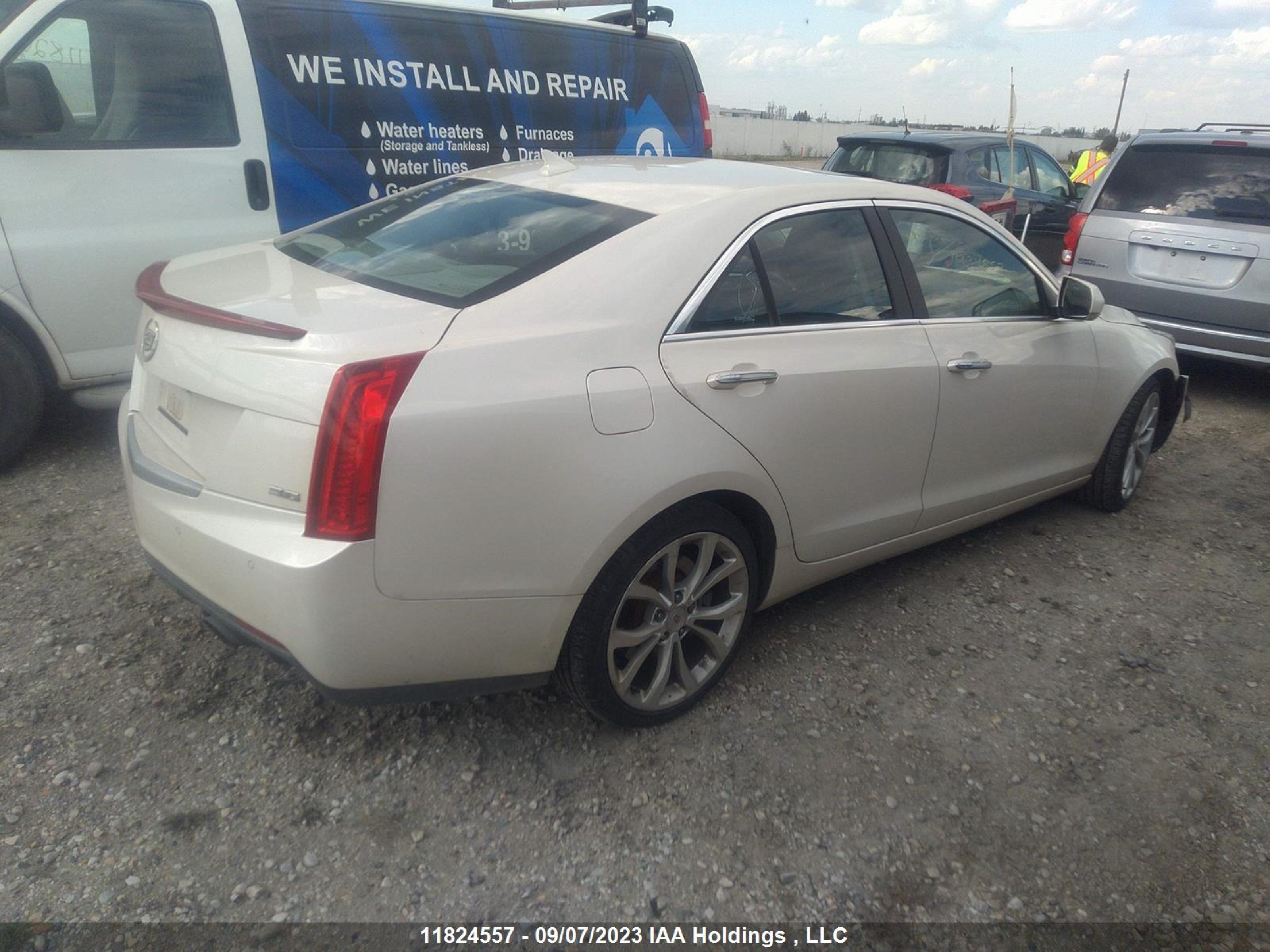 Photo 3 VIN: 1G6AJ5S30D0132562 - CADILLAC ATS 