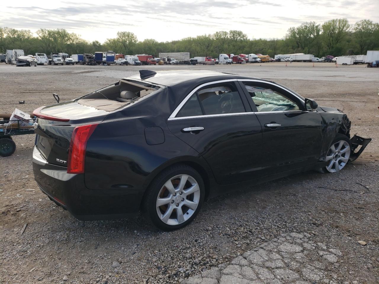 Photo 2 VIN: 1G6AJ5SX3F0126289 - CADILLAC ATS 