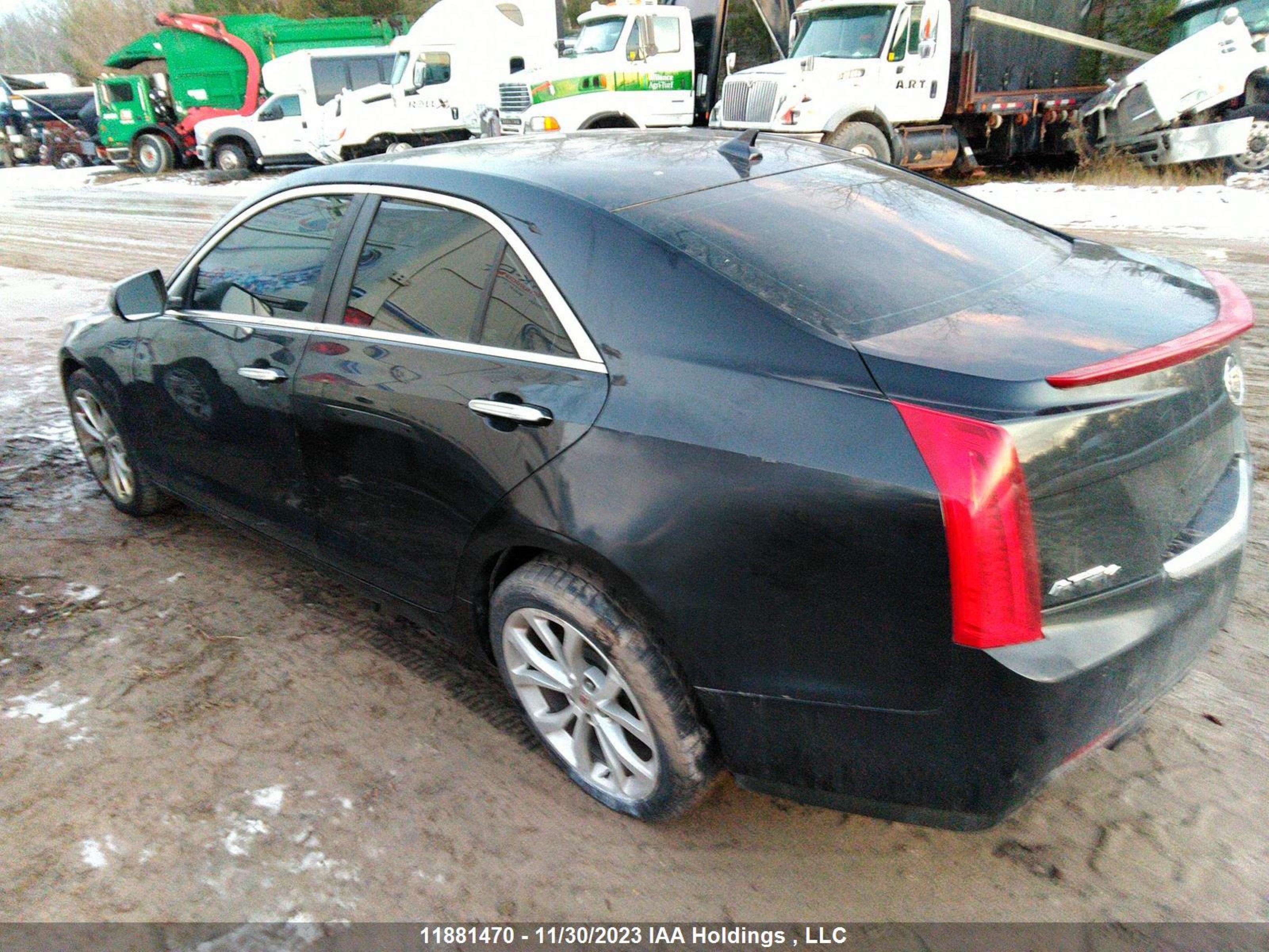 Photo 2 VIN: 1G6AJ5SX5E0107578 - CADILLAC ATS 