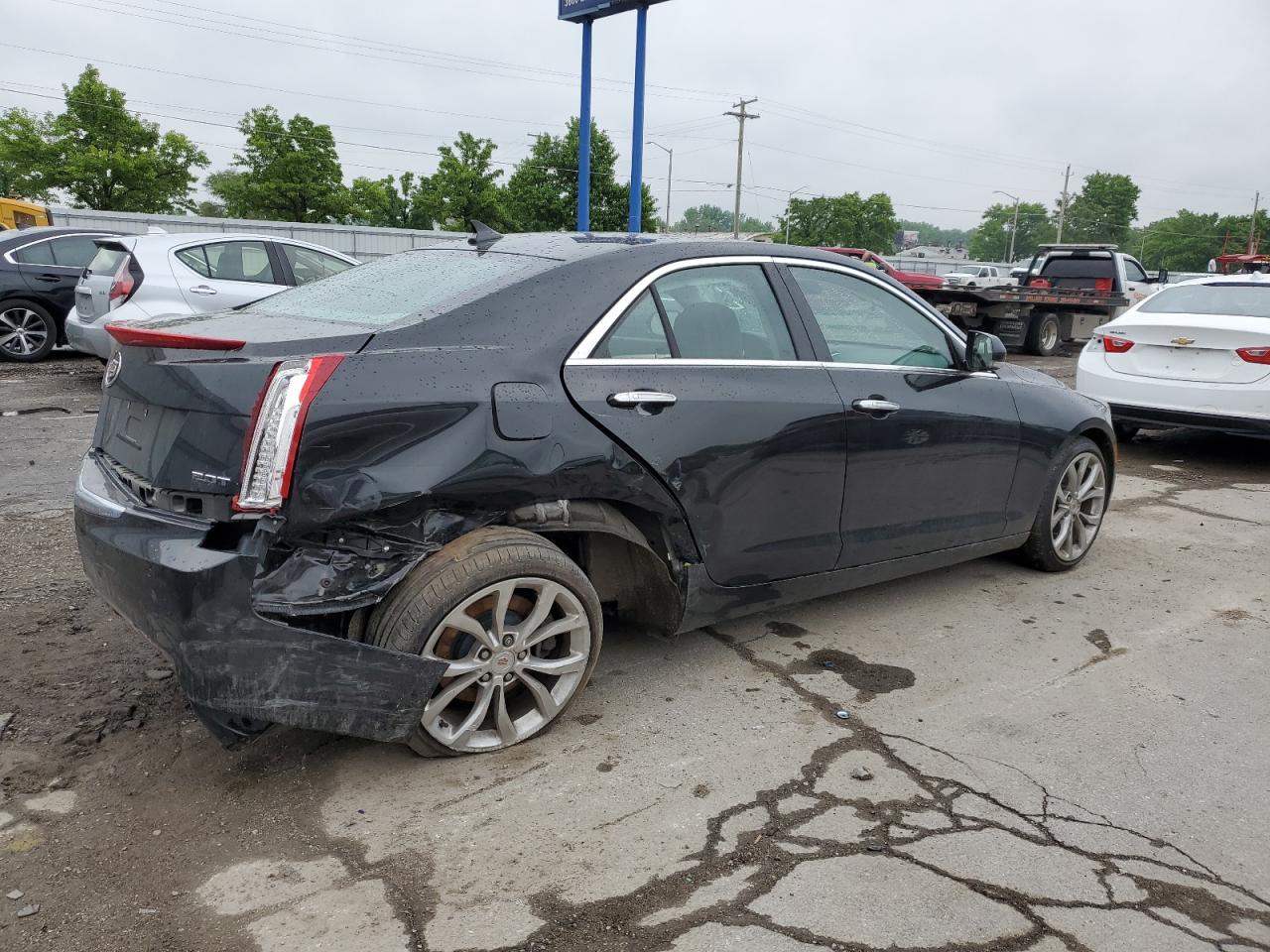 Photo 2 VIN: 1G6AJ5SX8E0105095 - CADILLAC ATS 