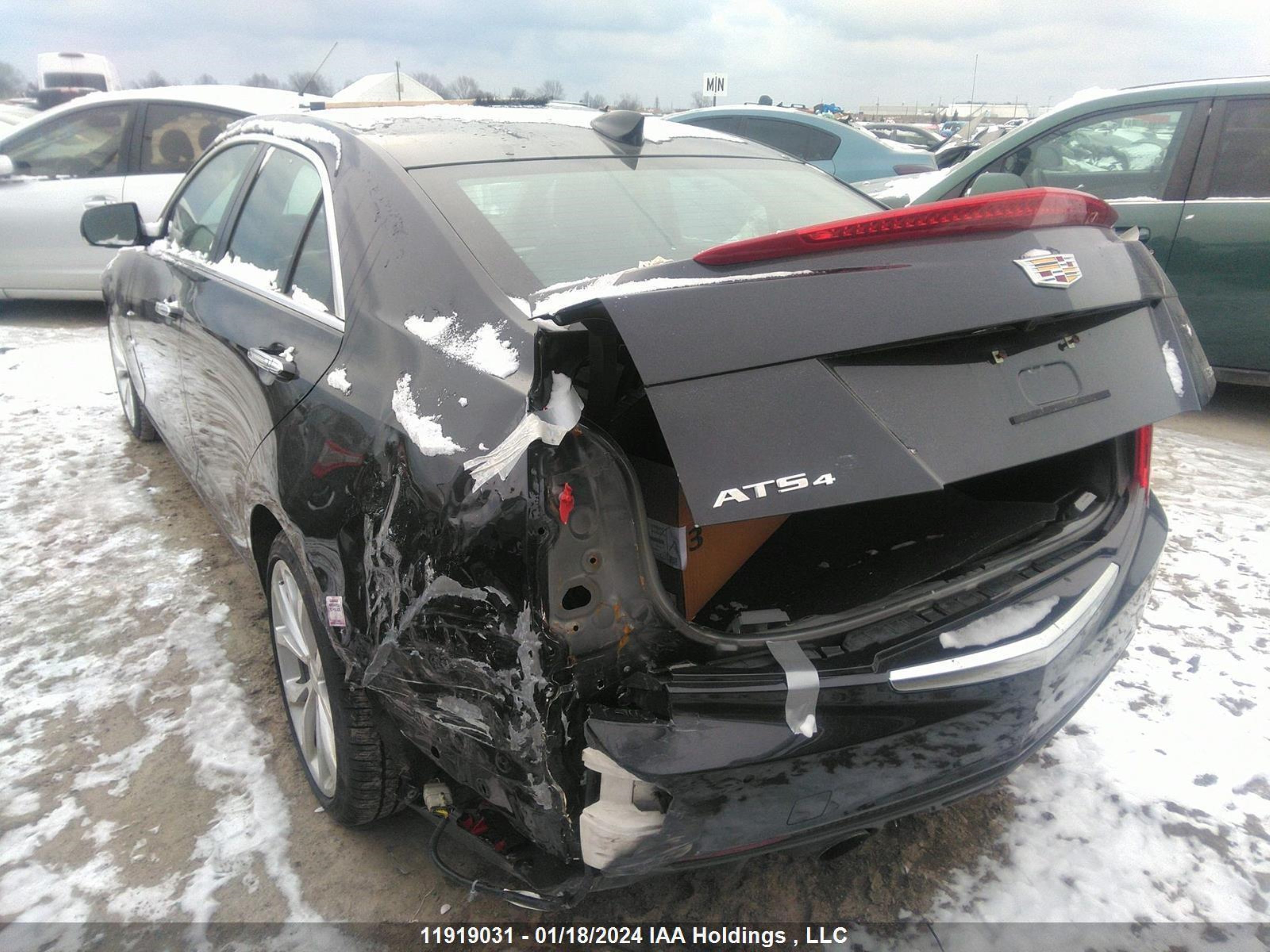 Photo 2 VIN: 1G6AM5S30F0137593 - CADILLAC ATS 