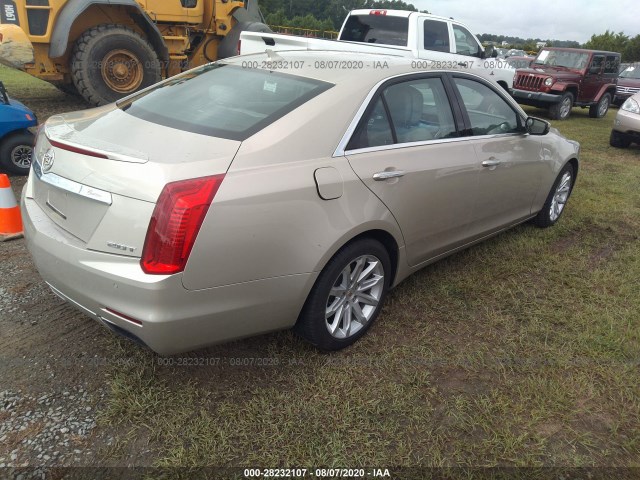 Photo 3 VIN: 1G6AP5SX4E0144345 - CADILLAC CTS SEDAN 