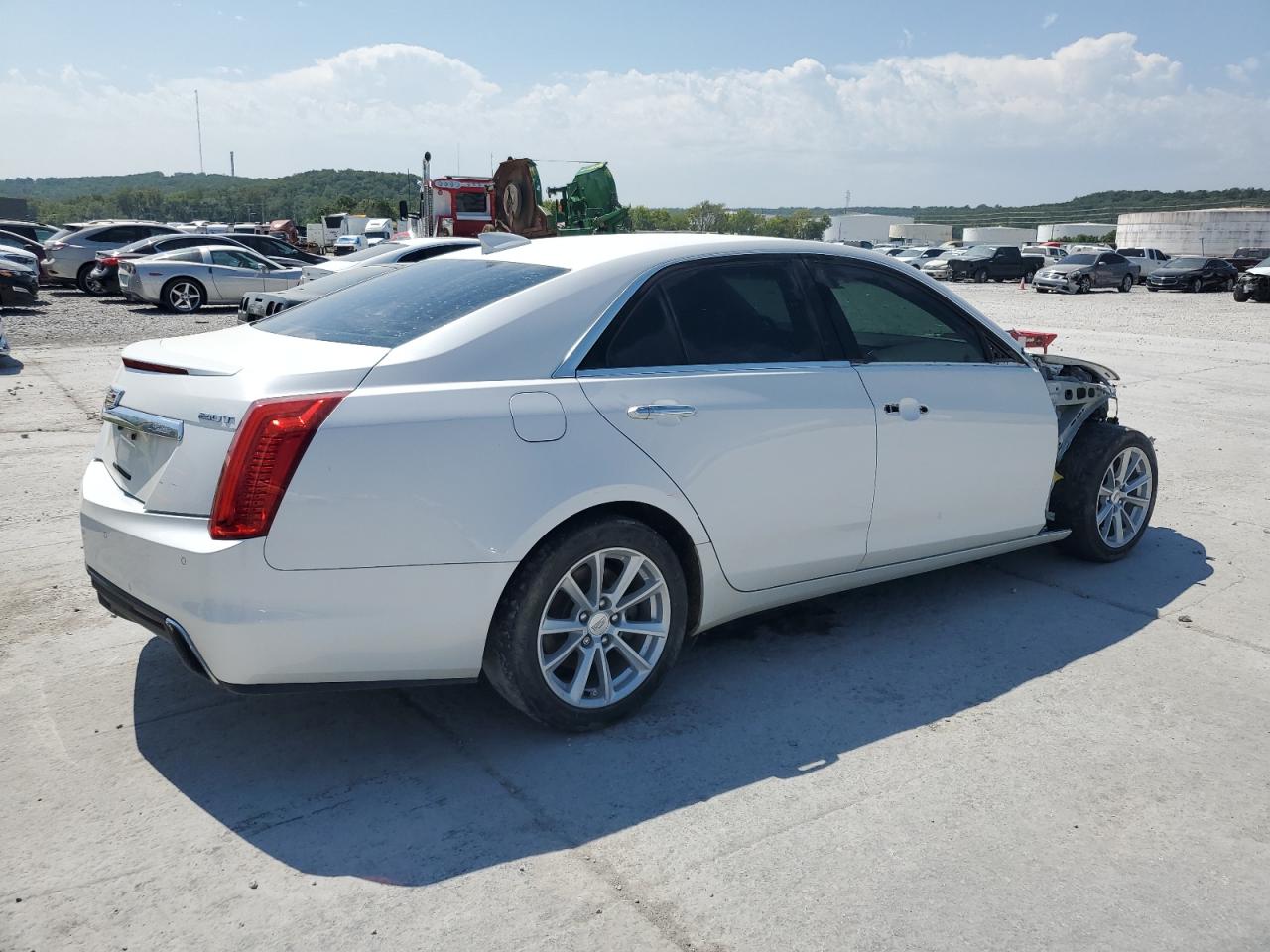 Photo 2 VIN: 1G6AP5SX4H0206721 - CADILLAC CTS 