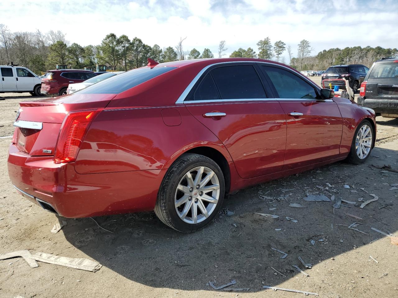 Photo 2 VIN: 1G6AR5S33E0177389 - CADILLAC CTS 