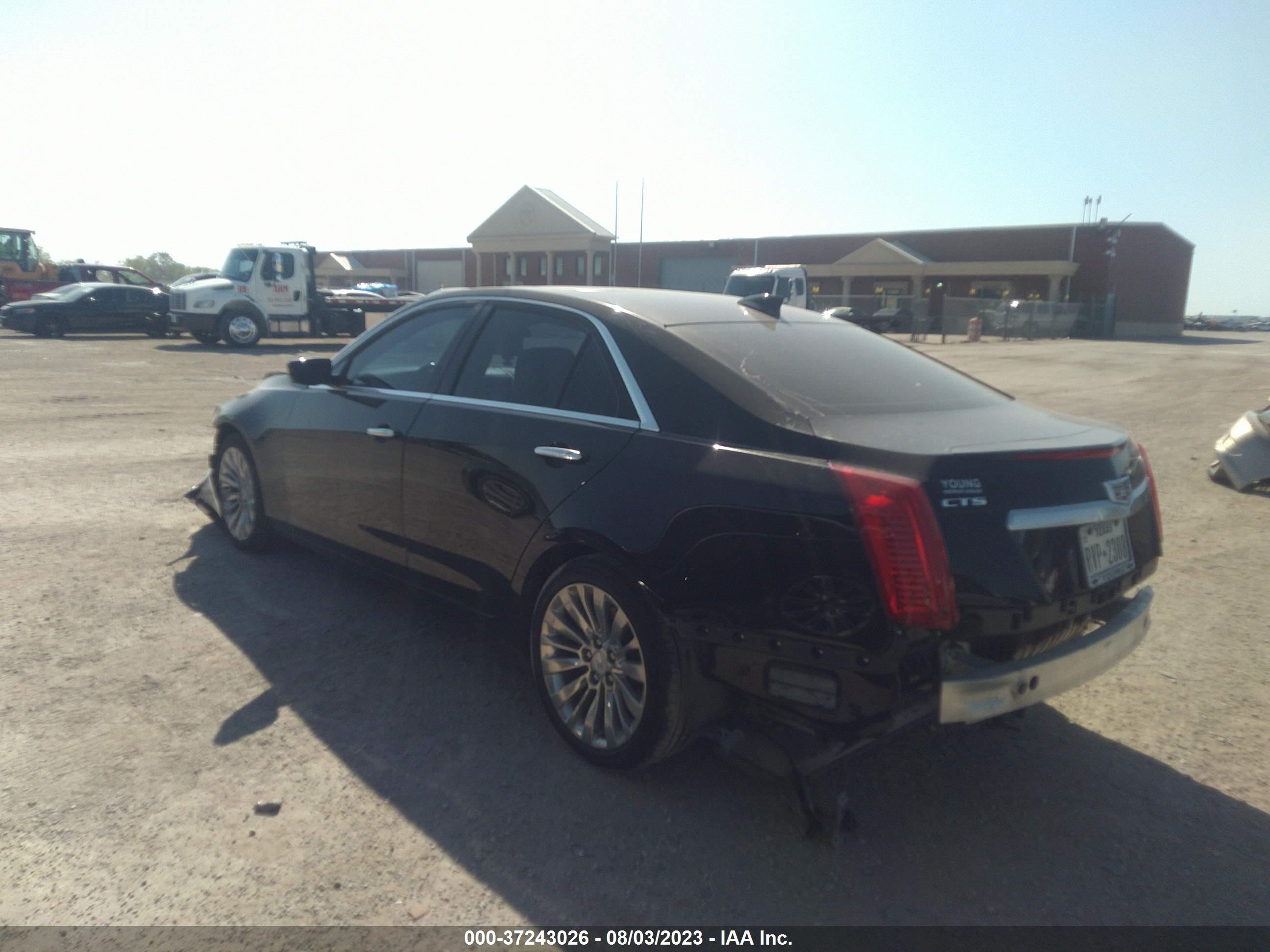 Photo 2 VIN: 1G6AR5SS4K0104387 - CADILLAC CTS 