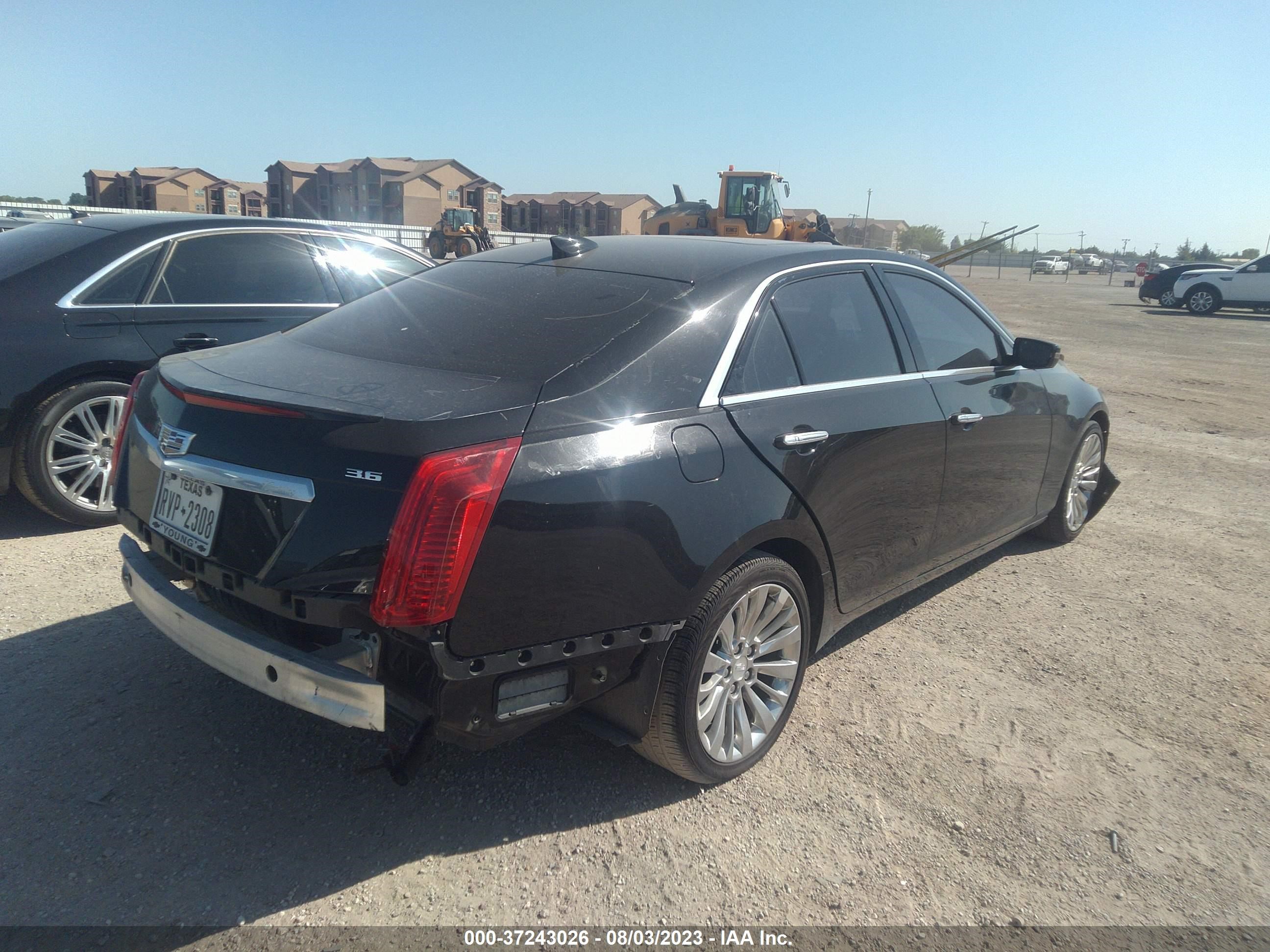 Photo 3 VIN: 1G6AR5SS4K0104387 - CADILLAC CTS 